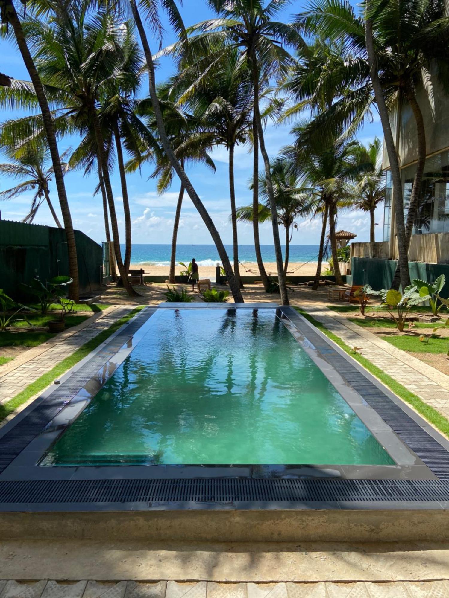 Prana Beach Hotel Ex Guli Hikkaduwa Bagian luar foto